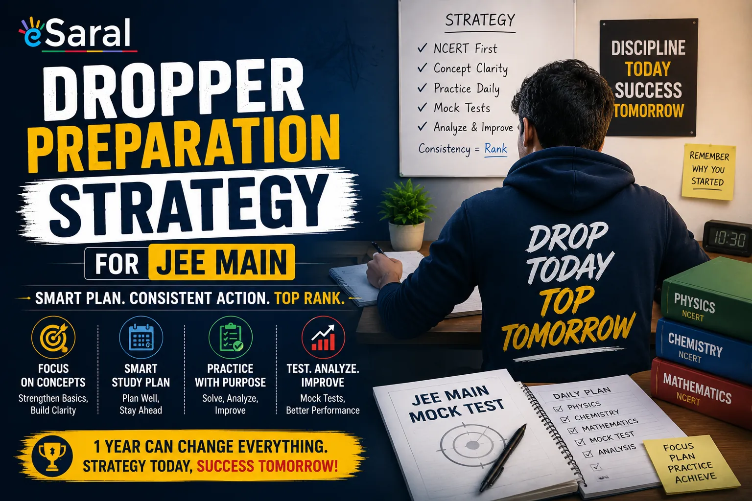How Should Droppers Prepare Differently From Freshers